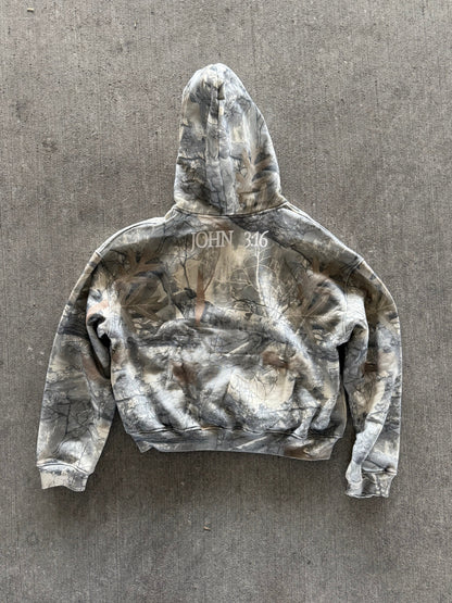 John 3:16 Camoflauge Hoodie